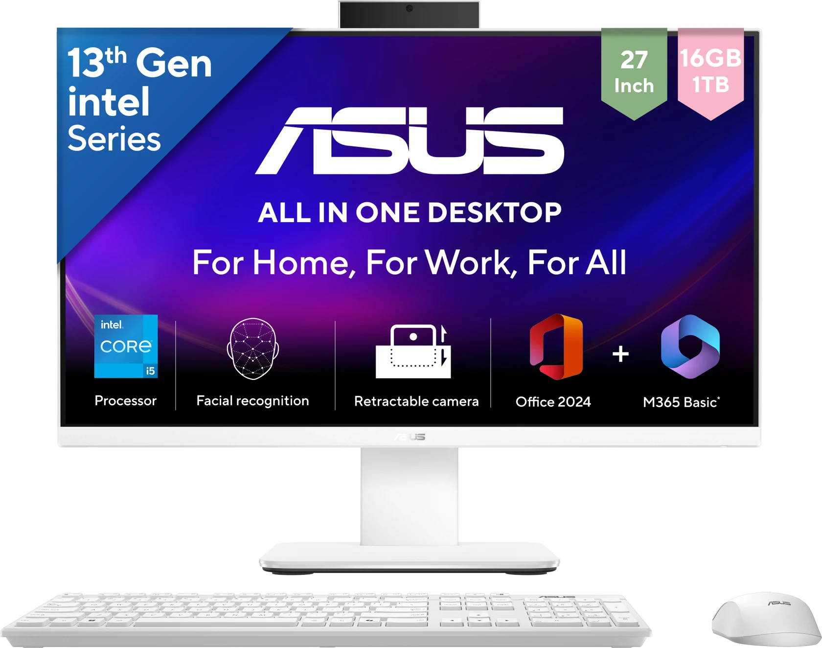 ASUS V400 AiO Series V470VA-KWPE005WS, All in One Desktop