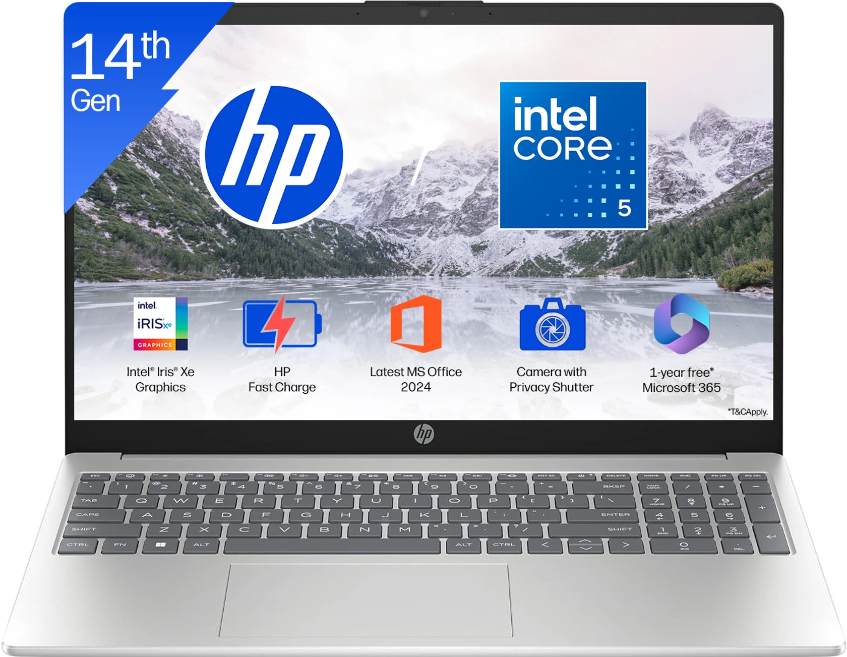 HP 15 (i5 14th Gen)-fd0664TU Thin and Light Laptop